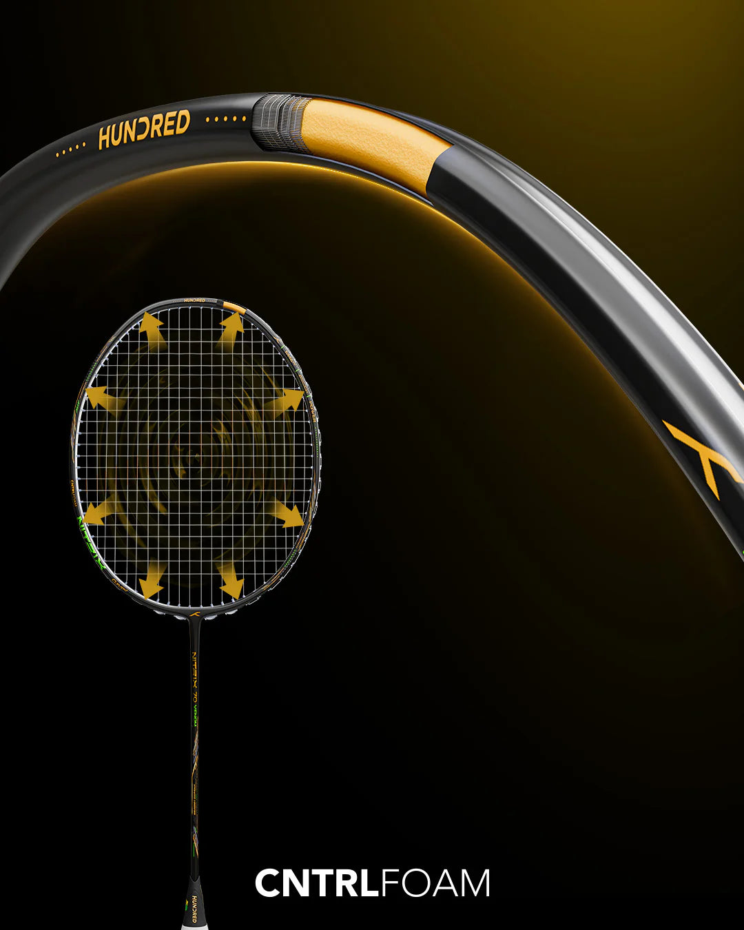 Hundred Nitrix 70 Venom Badminton Racket