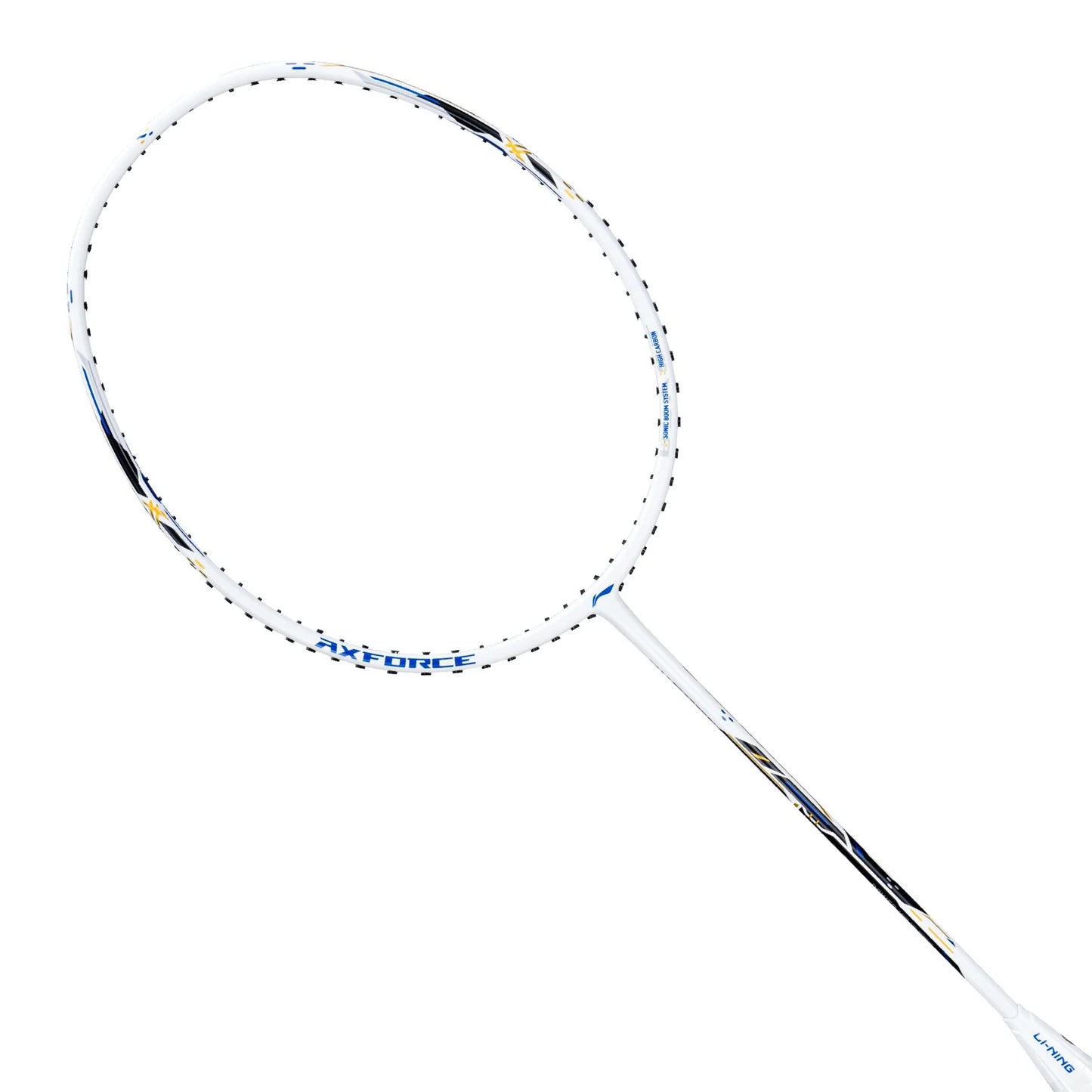 Li-Ning AxForce Blast White/Blue Badminton Racket