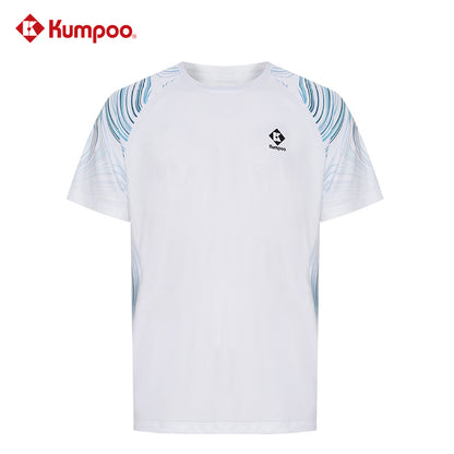 Kumpoo T-Shirt KW-4100 White Badminton Shirt