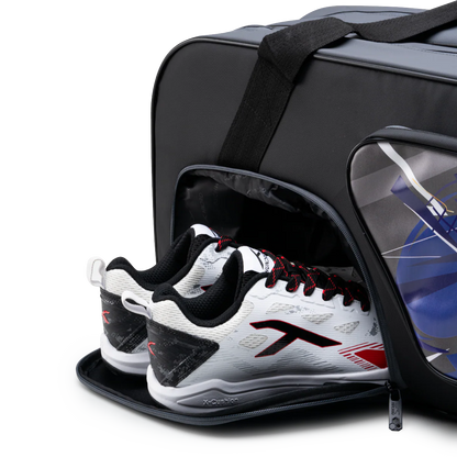 Hundred Monolith Black Badminton Racket Bag