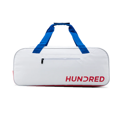Hundred Monolith White Badminton Racket Bag