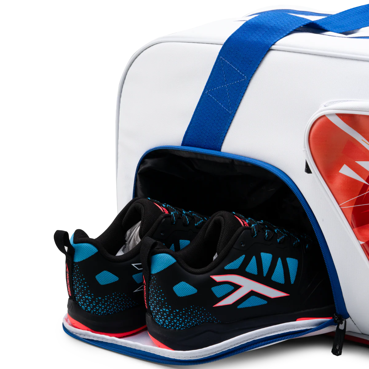 Hundred Monolith White Badminton Racket Bag