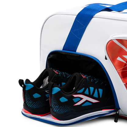 Hundred Monolith White Badminton Racket Bag