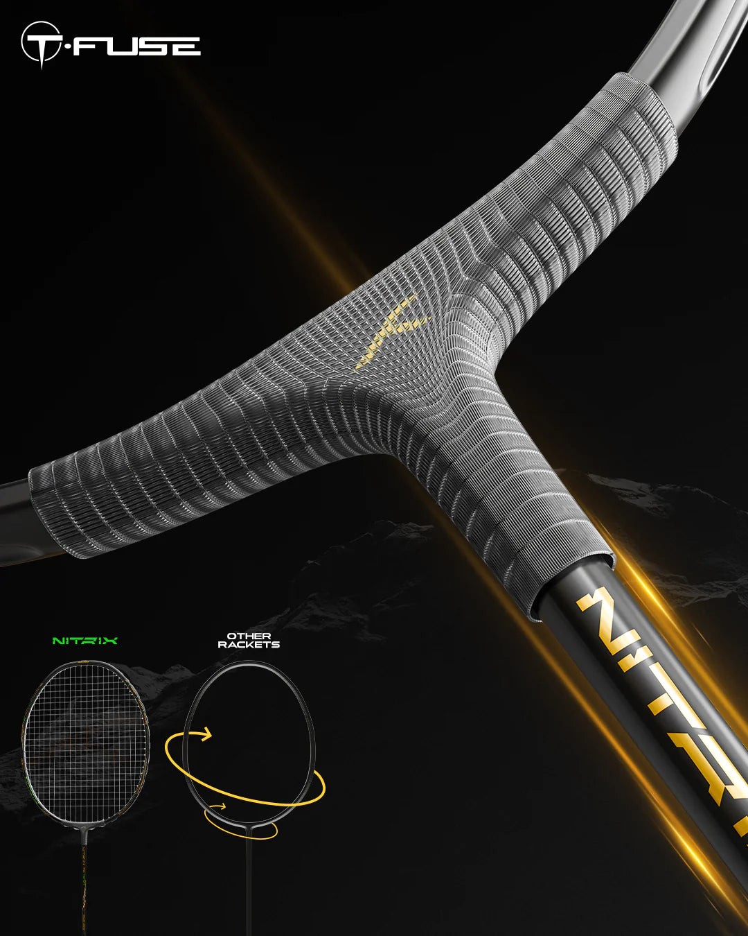 Hundred Nitrix 70 Venom Badminton Racket