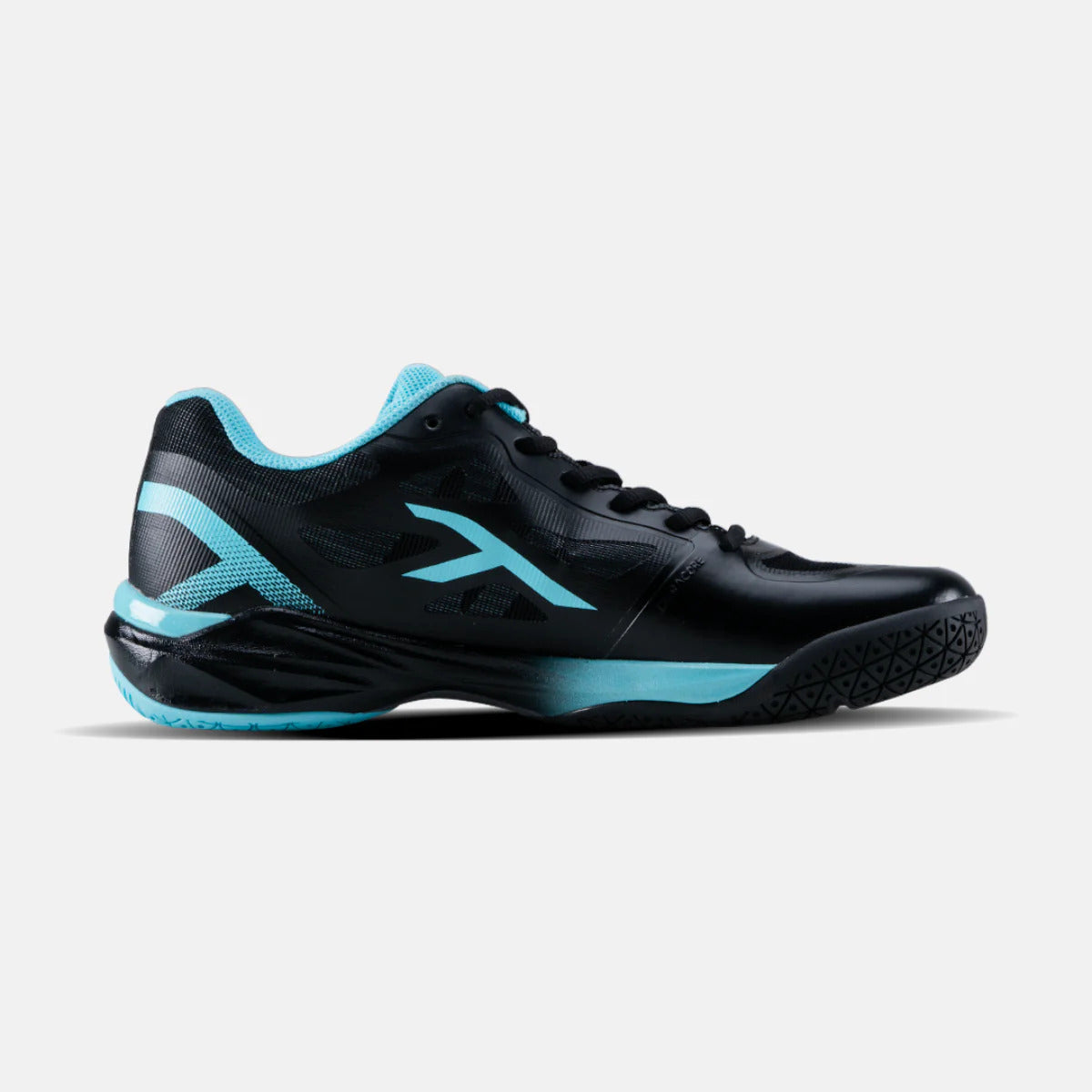 Hundred Phenom Black/Aqua Badminton Shoes