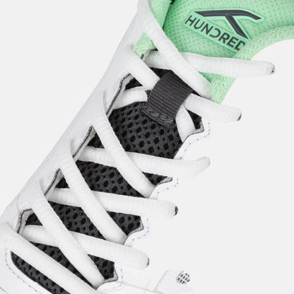 Hundred Phenom White/Green Badminton Shoes