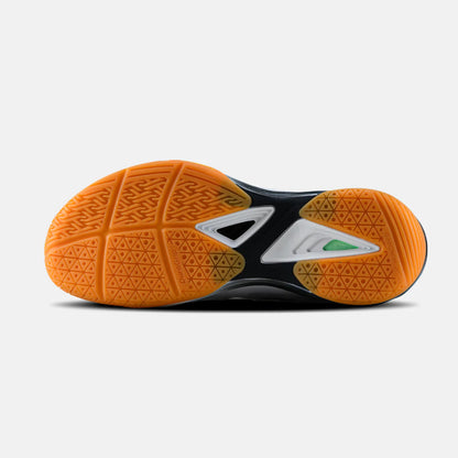 Hundred Phenom White/Green Badminton Shoes