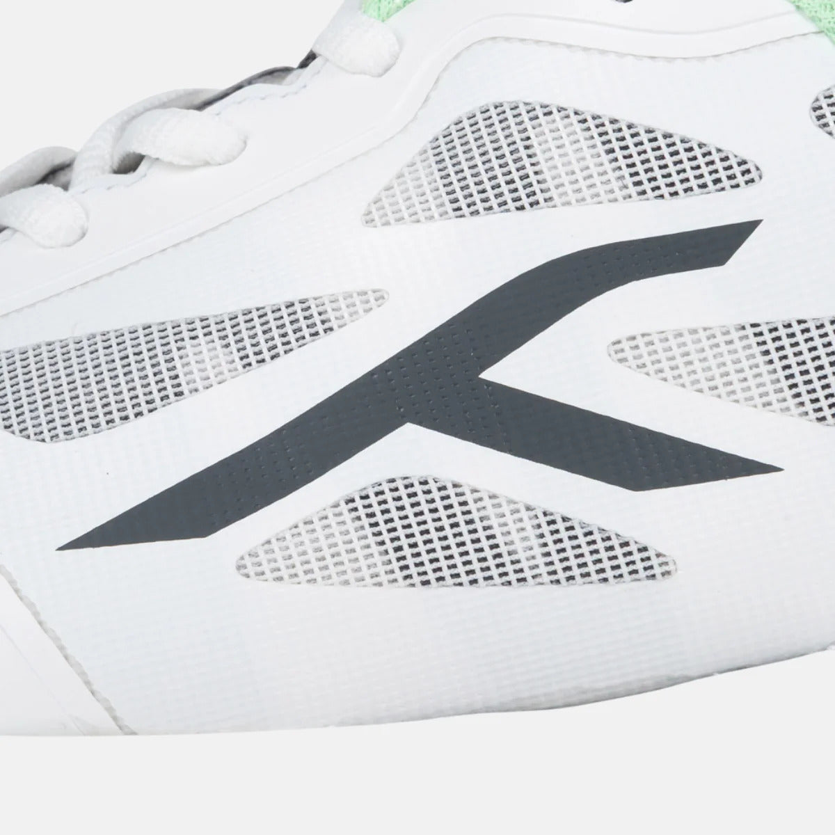Hundred Phenom White/Green Badminton Shoes