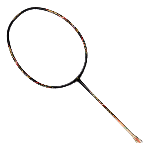 Hundred Battle 700 Charcoal/Gold/Orange Badminton Racket
