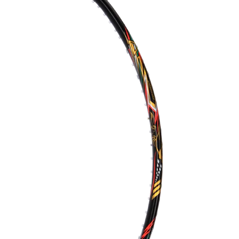 Hundred Battle 700 Charcoal/Gold/Orange Badminton Racket