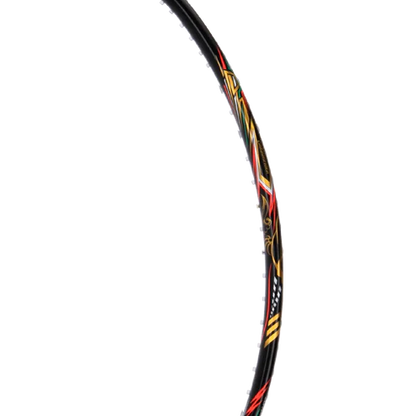Hundred Battle 700 Charcoal/Gold/Orange Badminton Racket