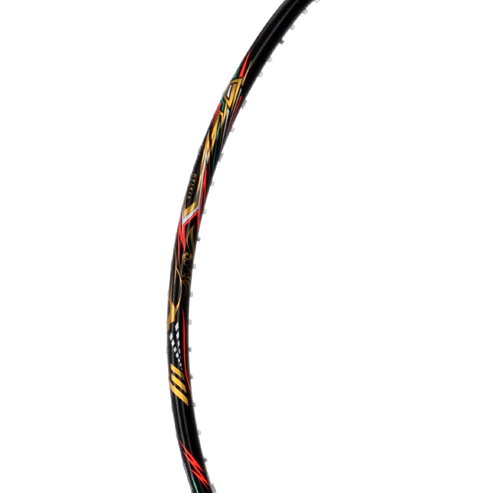 Hundred Battle 700 Charcoal/Gold/Orange Badminton Racket