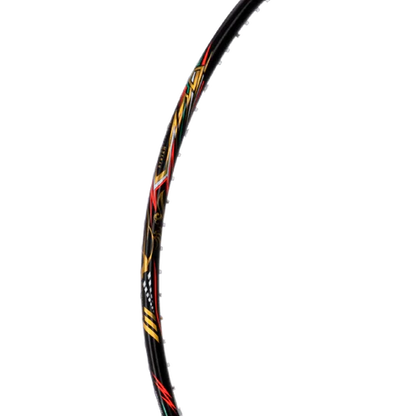 Hundred Battle 700 Charcoal/Gold/Orange Badminton Racket