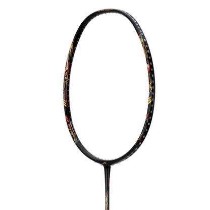 Hundred Battle 700 Charcoal/Gold/Orange Badminton Racket