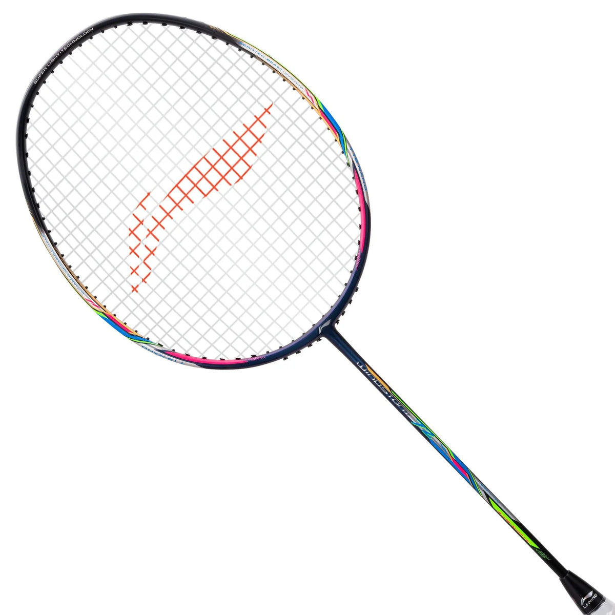 Lining Windstorm Racket Li-Ning Windstorm 72 (Navy/Black/Pink) Badminton Racket – Racket Shop NZ