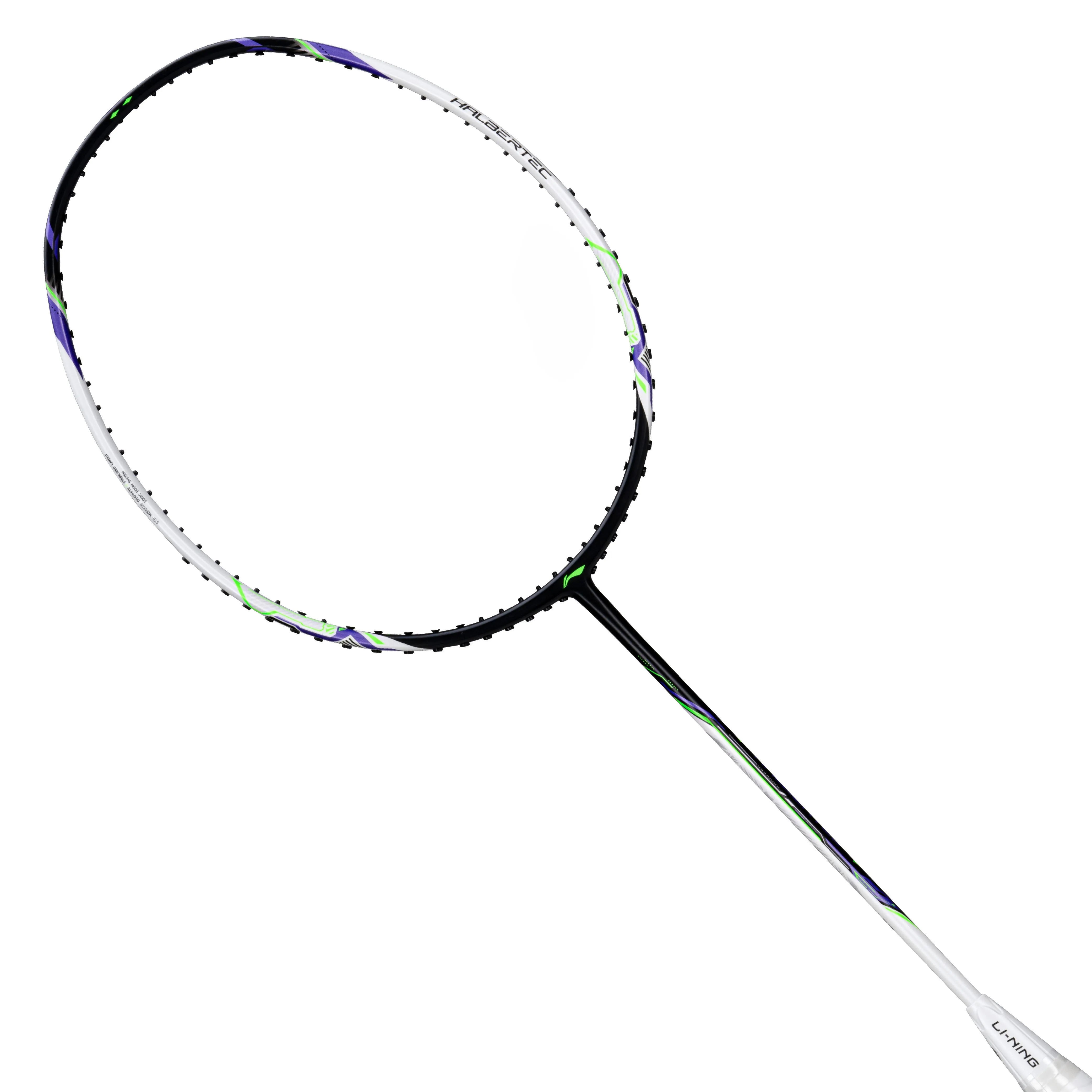 Lining Racket White Li-Ning Halbertec Motor- Pearl White Badminton Racket – Racket Shop NZ